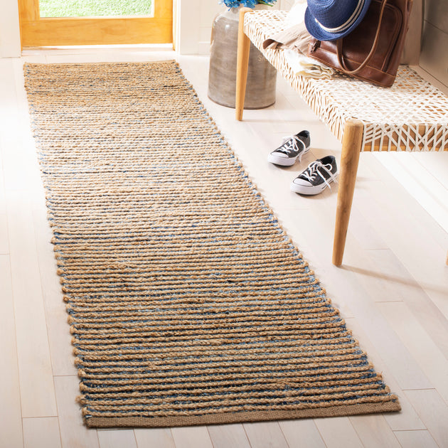Safavieh Cape Cod CAP307 Area Rug Natural/Blue 3