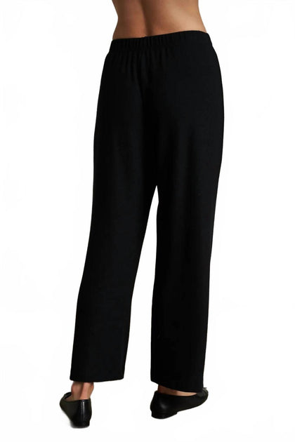 PERFECTWHITETEE Marcie Straight Leg Pants Black Medium 4