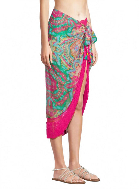 Ramy Brook Anne Pareo Sarong Multi Medium 3