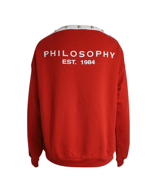 Philosophy di Lorenzo Serafini Sweatshirt Red Small 3