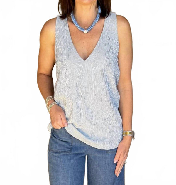 bishop + young Gaia Tank Top Grey Medium 2