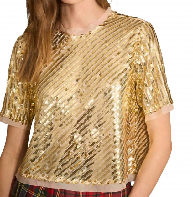 Hunter Bell Pixie Top Gold Small 2