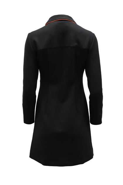 Cefinn Zip Front A-Line Dress Black US 6 3