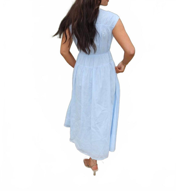 Item Ditto Midi Dress Blue Large 3