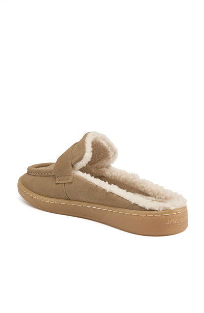 J Slides Hudson Mule Beige US 8.5 3