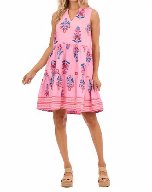 Mudpie Sarajane Dress Pink Large 2