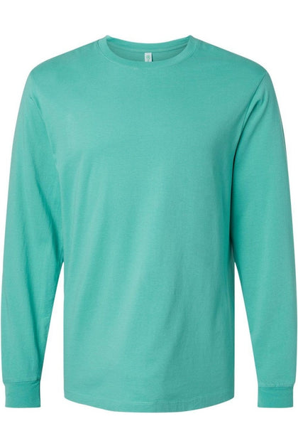 SoftShirts Classic Long Sleeve T-Shirt Green Medium 2