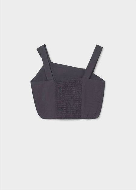 Mayoral Mädchen Bow Strap Tank Top Grau US 14 3