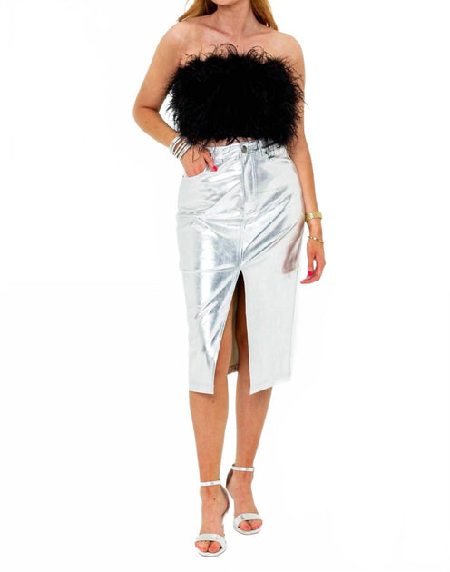BuddyLove Mariana Skirt Silver XLarge 2