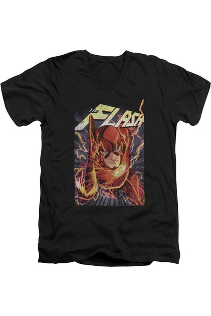 Gildan Justice League Flash T-Shirt Black Small 2