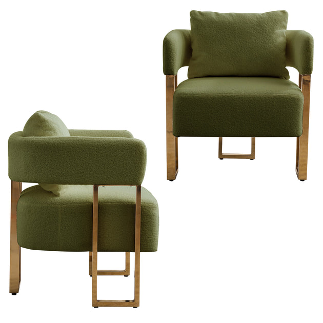 GOODSILO Modern Decorative Chair Set 2