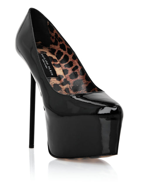 Philipp Plein Platform Pumps Black EU 41 2