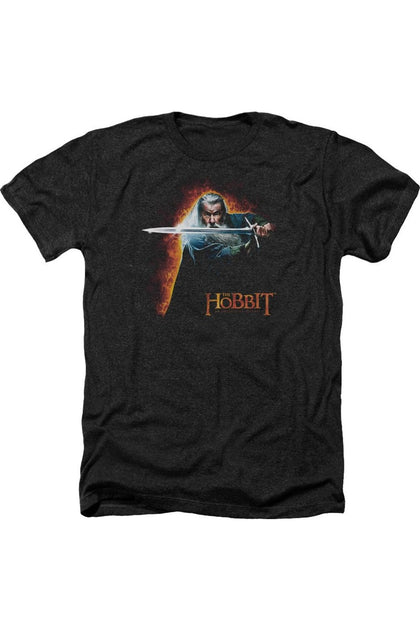 Gildan The Hobbit Secret Fire T-Shirt Black Medium 2