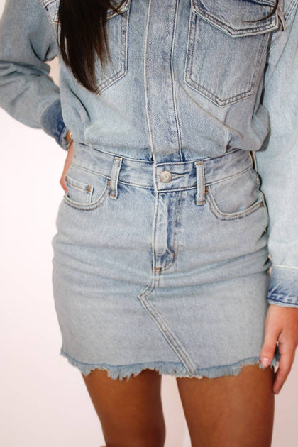 Pistola Nina Denim Dress Blue Small 4