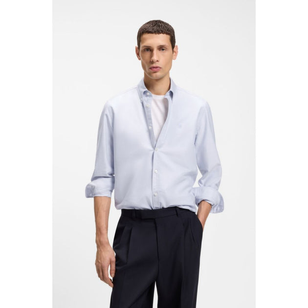 Boss Oxford Shirt White Medium 4