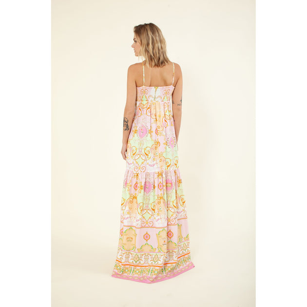 HALE BOB Dorothy Maxikleid Weiß Small 3
