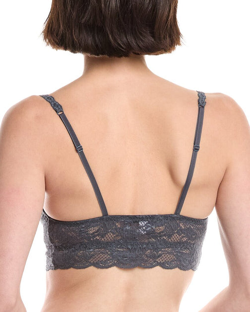 Cosabella Never Say Never Soft Sweetie Bralette Grey Large 3