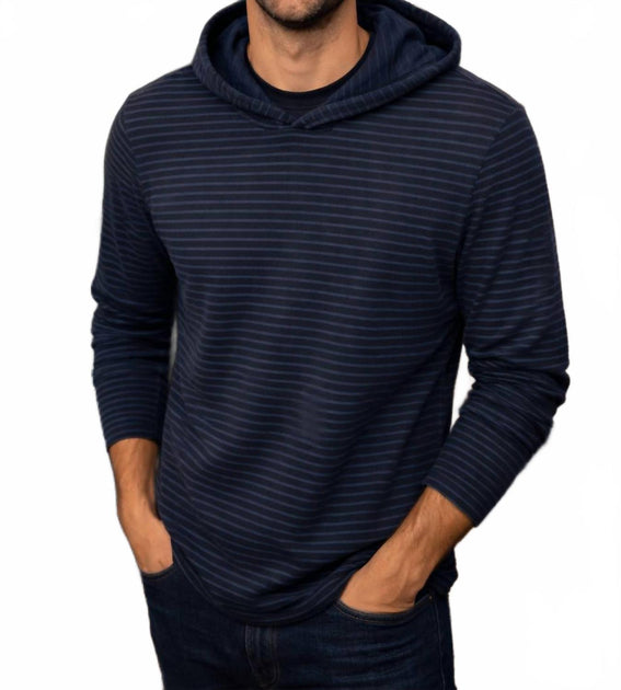 Original Penguin Slub Cotton Hoodie Blue Small 3