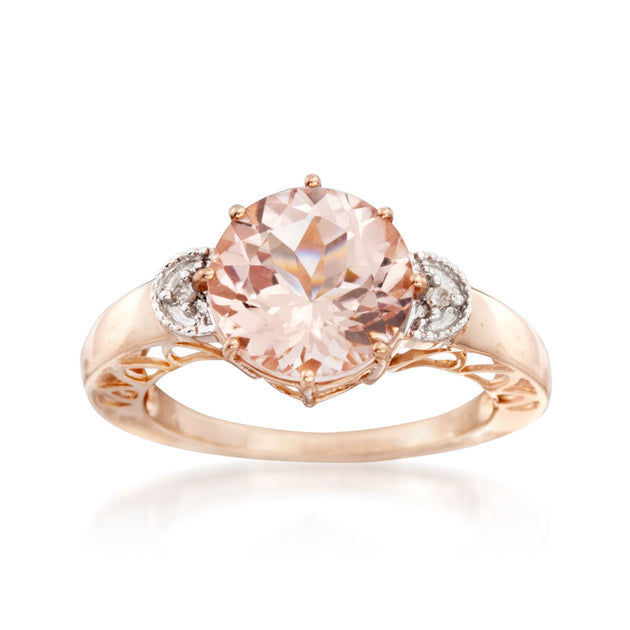 Ross-Simons Morganite Ring Pink US 9 4