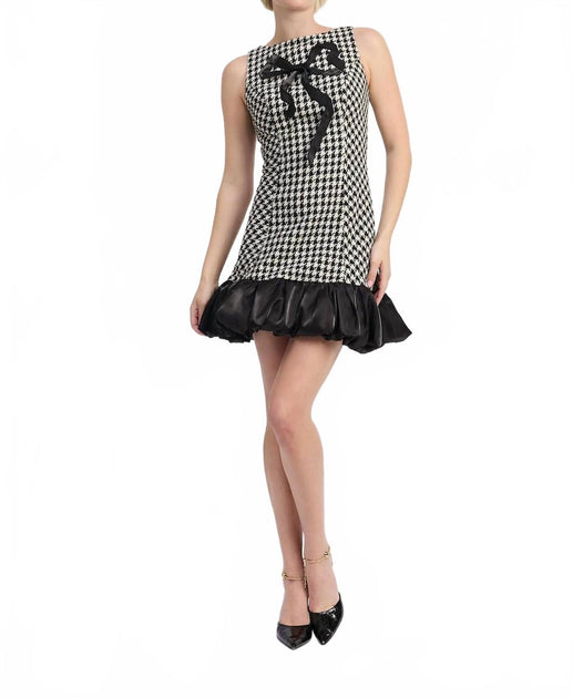 En Saison Marley Mini Dress Black Large 3