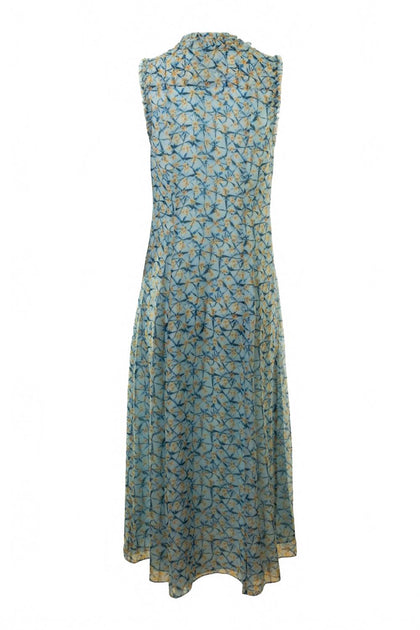 Ulla Johnson Claudine Midi Dress Blue US 6 3