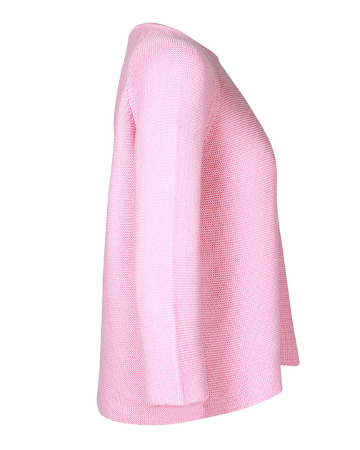 Weekend by Max Mara Rundhals Strickpullover Pink XS 3