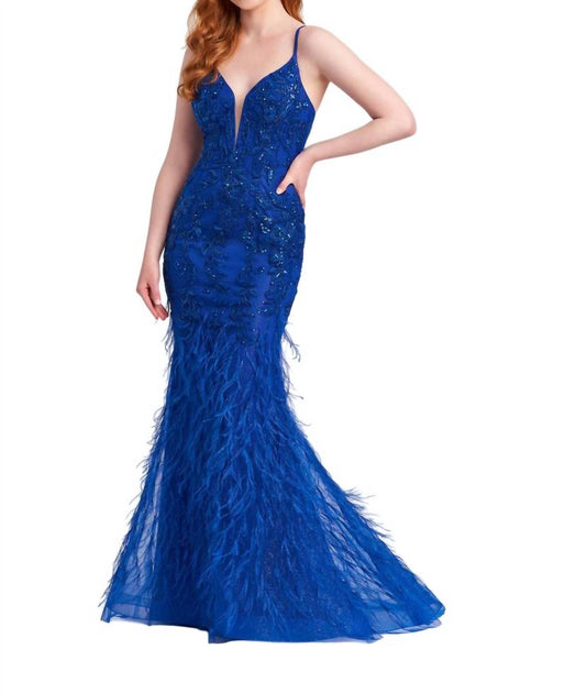 Colette by Daphne Prom Dress Blue US 16 2