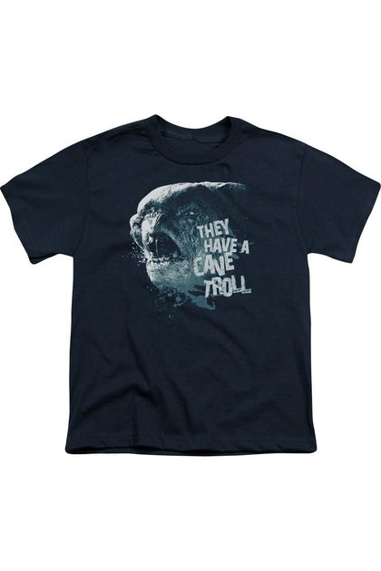 Gildan Lord Of The Rings Cave Troll T-Shirt Blue Small 2