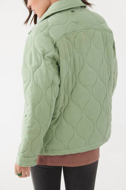 O'Neill Emet Quilted Jacket Green Medium 3