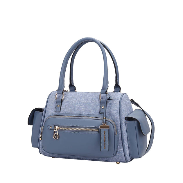 MKF Collection Thalia Satchel Grey Large 2