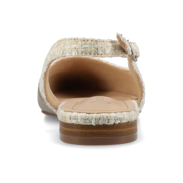 Journee Collection Daphnne Flats White US 6.5 4