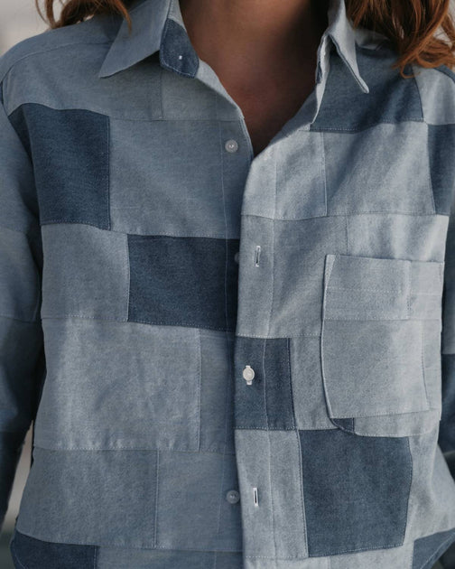 CISSA Denim Belle Button Down Shirt Blau XSmall 4