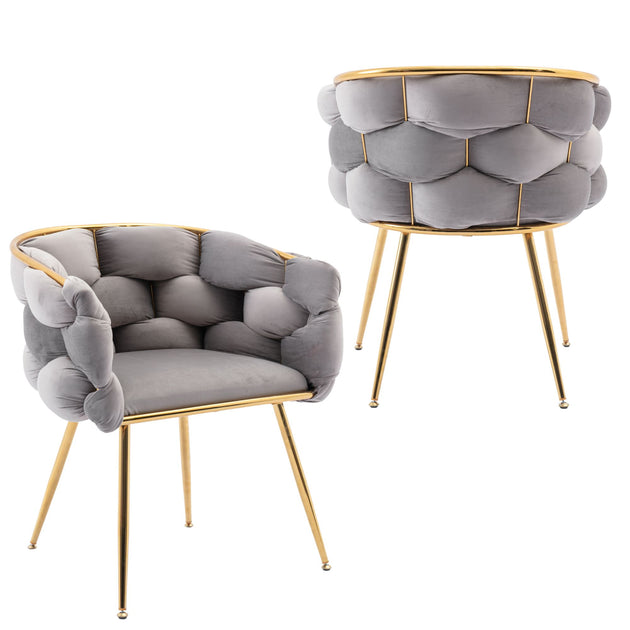 Streamdale Single Sofa Chair Gold 5
