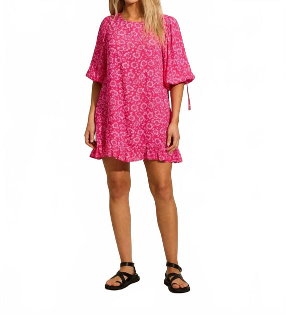fuchsia delight mini dress Talulah Fuchsia Delight Mini Dress