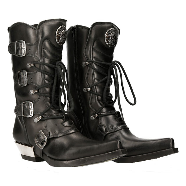 New Rock M-7993-s1 Boots Black EU 43 2