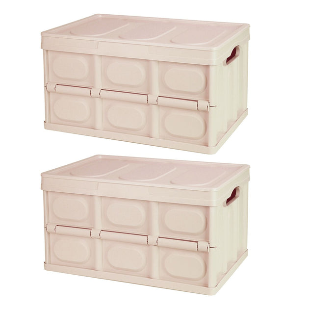 Contrain 56L Collapsible Storage Box Blue 5
