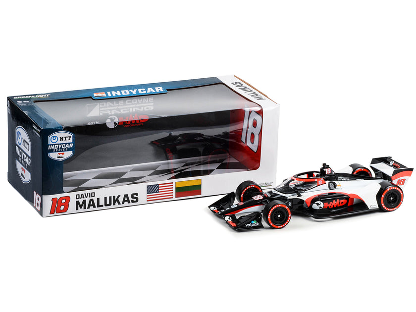 Greenlight Dallara IndyCar #18 David Malukas 2023 1/18 2