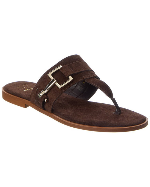 Dune London Lotica Suede Sandal Brown EU 39 2
