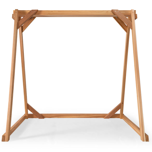 Hivvago A-Frame Swing Stand Cedar 6-ft 3