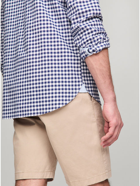 Tommy Hilfiger Herren Gingham Oxford Hemd Blau Medium 4