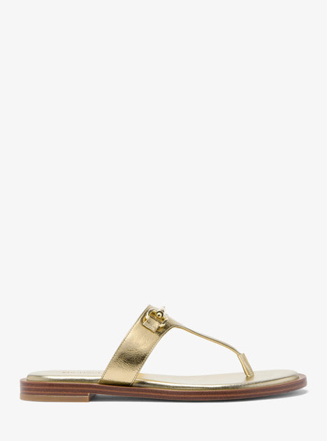 Michael Kors Carson Sandal Gold US 8 4