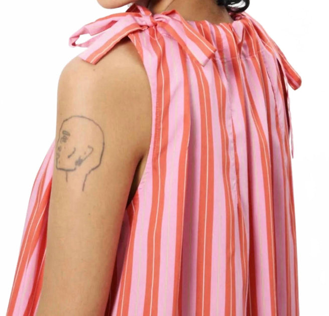 FRNCH Aelia Dress Pink Large 4