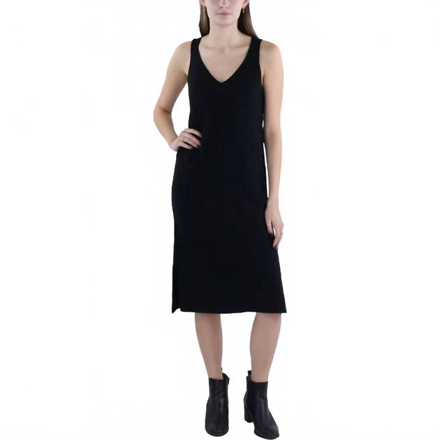 Vince Camuto Sleeveless Midi Sweaterdress Black XL 3