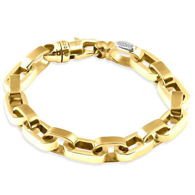 Pompeii3 Fisher Link Bracelet Silver 9.5in 2