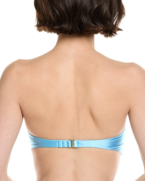 L Space Luminescent Bandeau Top Blue Small 3