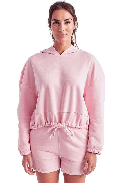 TriDri Maria Cropped Hoodie Pink Small/Medium 2