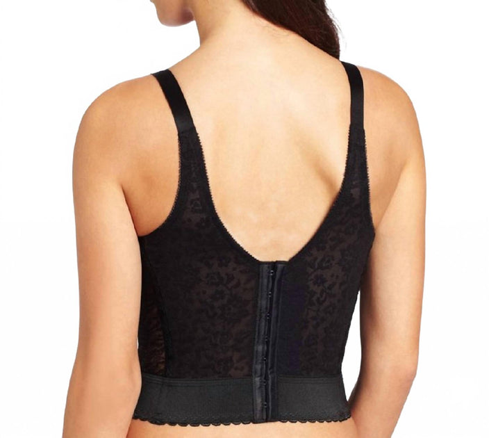 Rago Lacette Longline Wireless Expandable Cup Bra Grey 48C 4