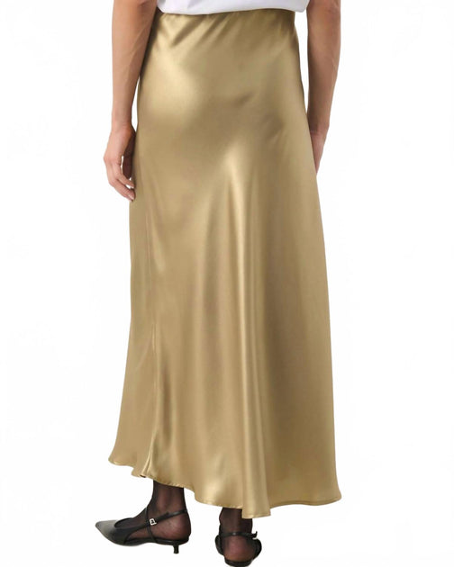 Part Two Laurinas Maxi Skirt Gold US 4 3