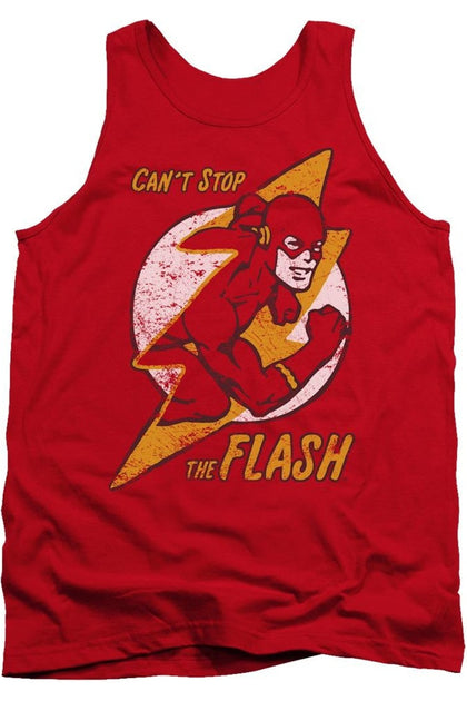 Gildan DC Comics Flash Bolt Tank Top Red XXL 2