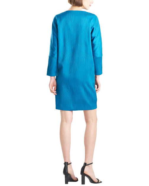 Natori Wedge Dress Blau Small 3